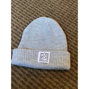 686 Classic Knit Beanie With Cuff And Mountains Logo Patch Acrylic OSFM EUC!